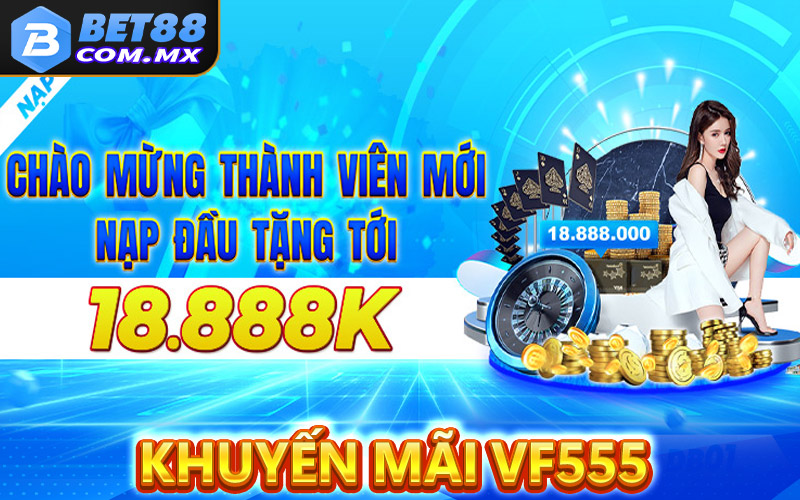 Chính sách khuyến mãi vf555 bạn không nên bỏ lỡ
